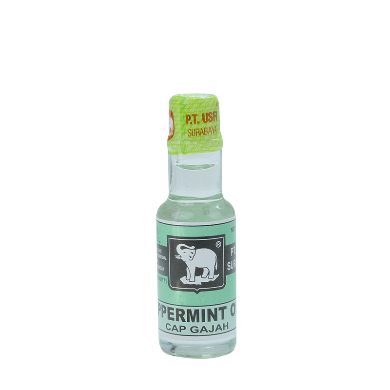 Cap Gajah Peppermint Olie Botol Kaca 10ml | Gogobli