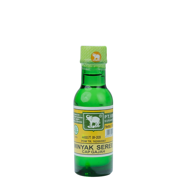 Cap Gajah Minyak Seree (Sereh) Botol Kaca 50ml | Gogobli