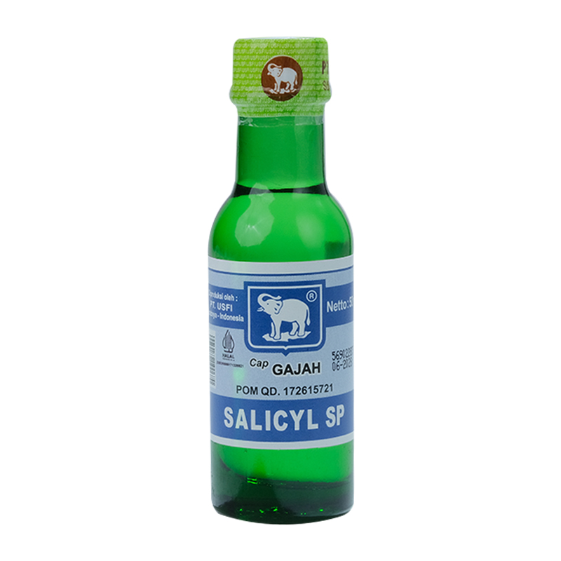 Cap Gajah Salicyl SP Botol Kaca 50ml | Gogobli