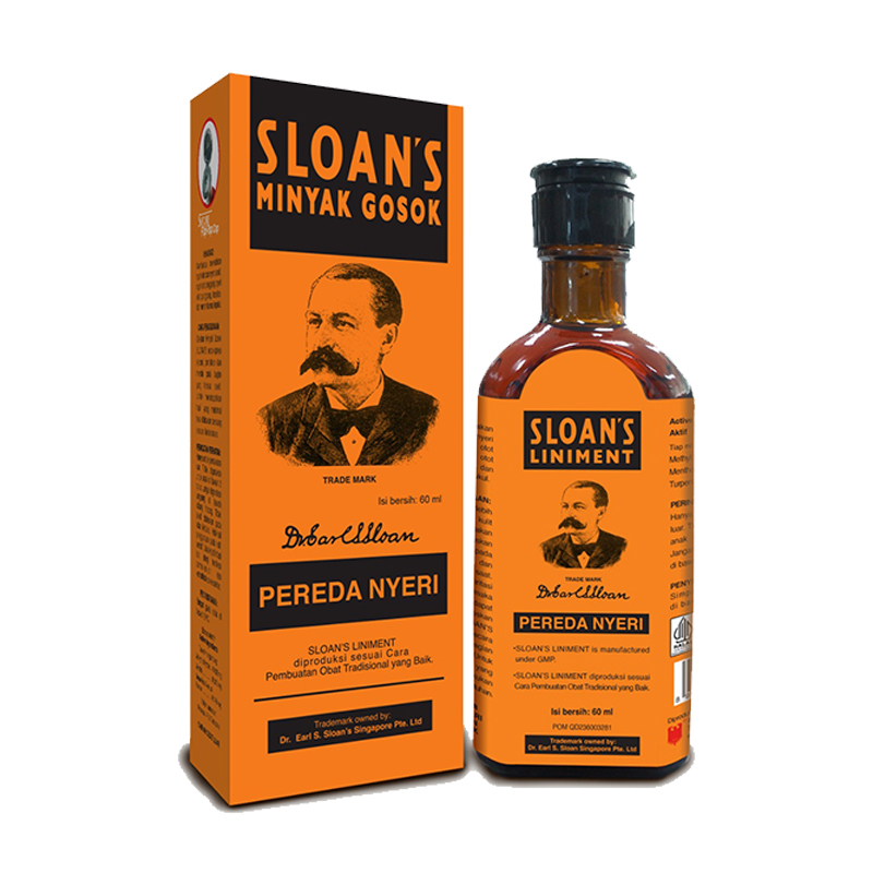 Cap Lang Sloan Liniment Oil 60ml | Gogobli