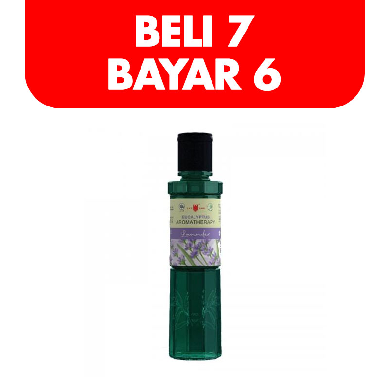 Cap Lang Kayu Putih Aromaterapi Lavender 120ml (Beli 7 Bayar 6) | Gogobli