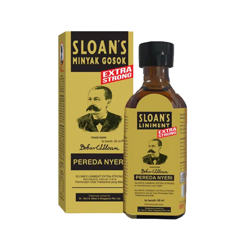 Cap Lang Sloan Liniment Oil Extra Strong 60ml | Gogobli
