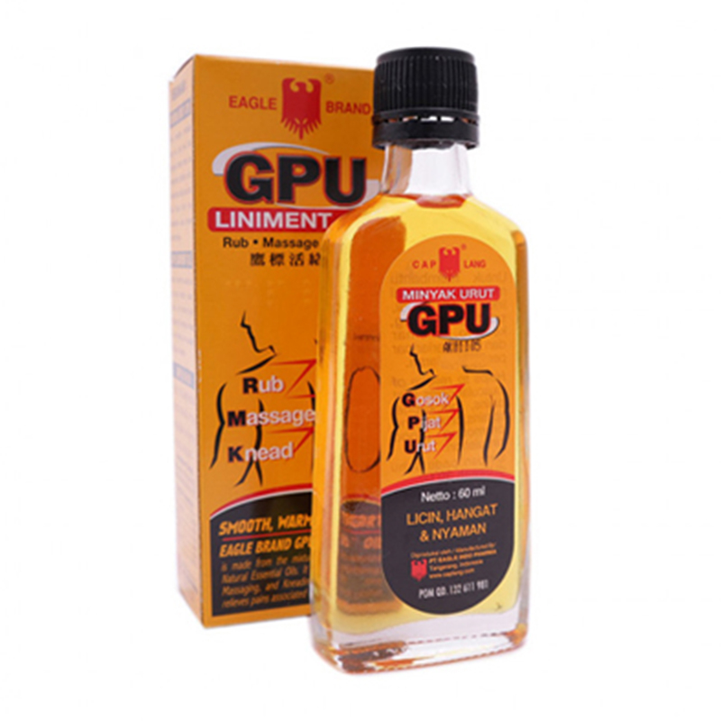 Cap Lang Minyak Gosok Pijat Urut 60ml | gogobli