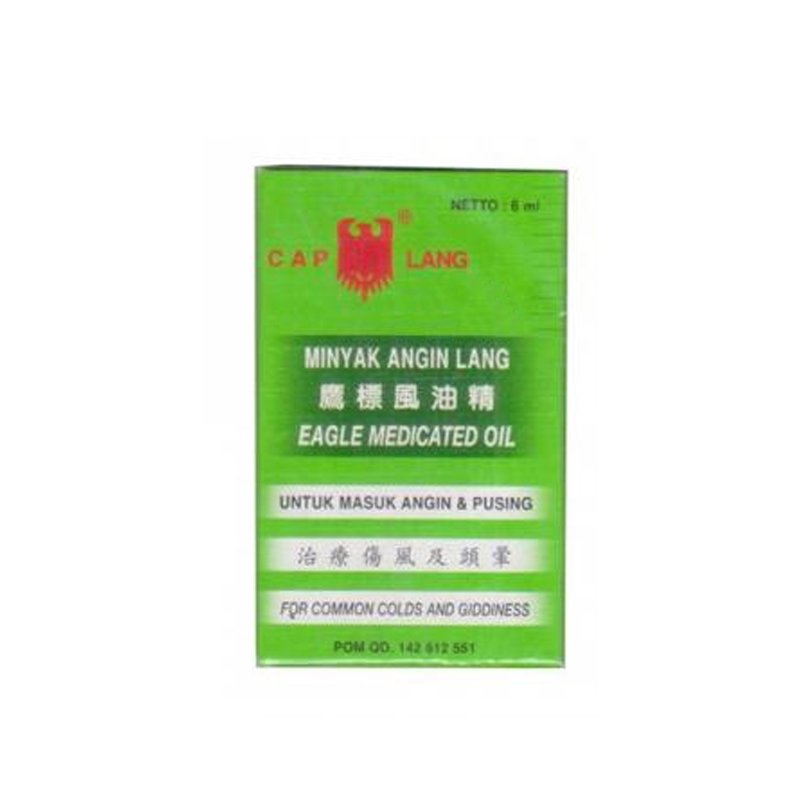 Cap Lang Minyak Angin Lang No 2 6ml | Gogobli