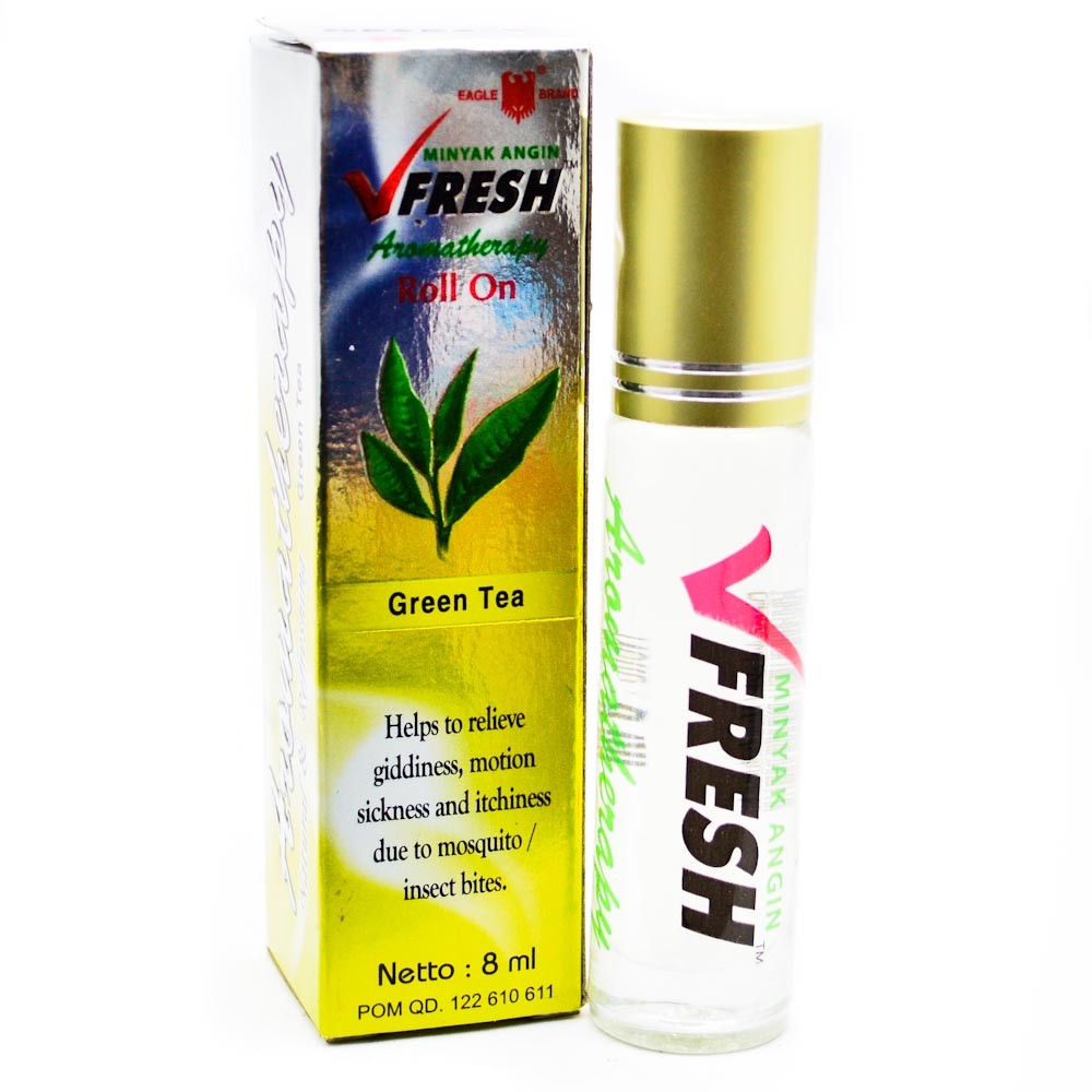 Jual V Fresh Minyak Angin Green Tea 4ml Gogobli