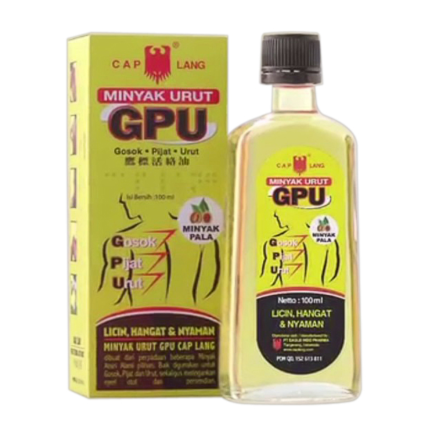 Cap Lang Minyak Gosok Pijat Urut Pala 100ml | Gogobli