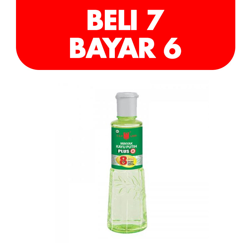 Cap Lang Minyak Kayu Putih Plus 60ml (Beli 7 Bayar 6) | Gogobli