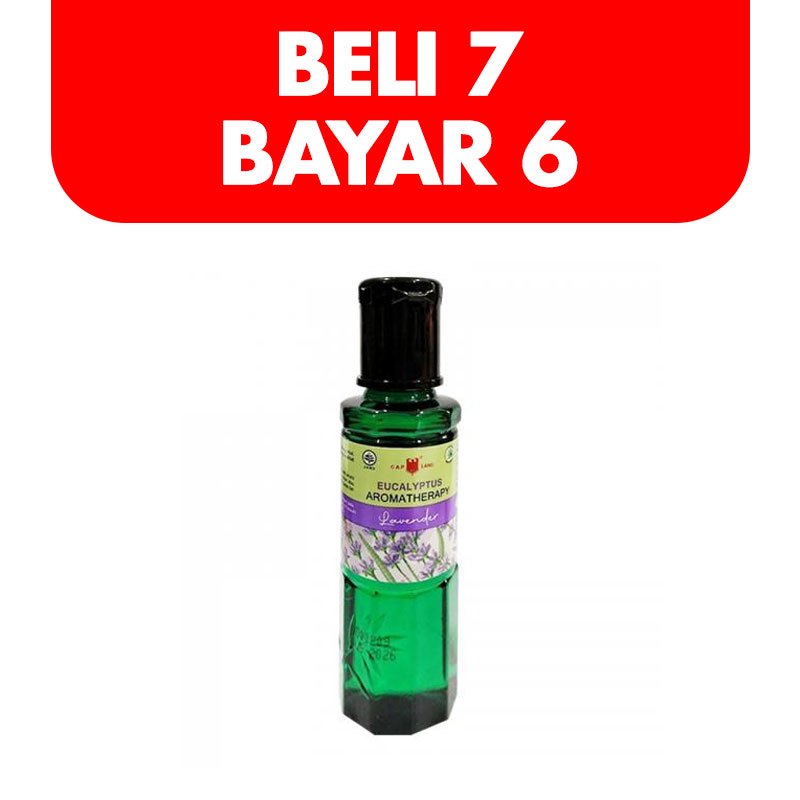 Cap Lang Kayu Putih Aromaterapi Lavender 60ml (Beli 7 Bayar 6) | Gogobli