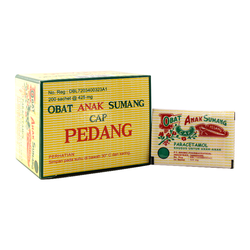 Cap Pedang Obat Anak Sumang Puyer Ori 425mg | Gogobli