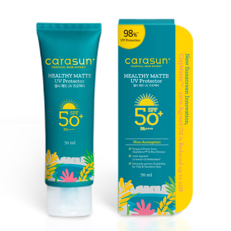 Carasun Healthy Matte Sunscreen SPF 50+ PA++++ 70ml | Gogobli