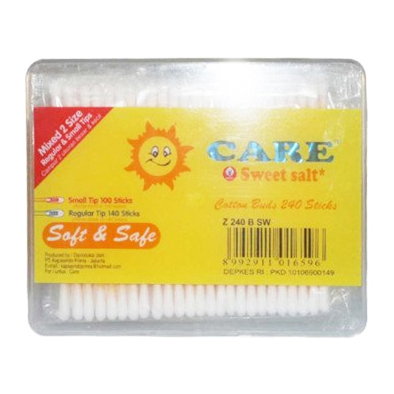 Care Sweetsalt Cotton Buds Mix Box 240s | Gogobli