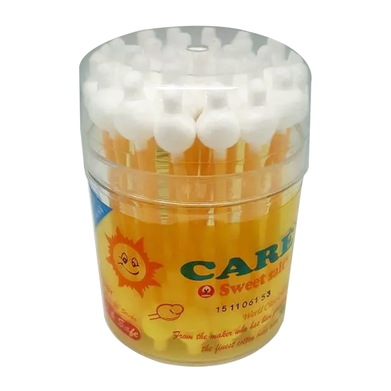 Care Sweetsalt Extra Aman Cotton Buds Pot 30s | Gogobli