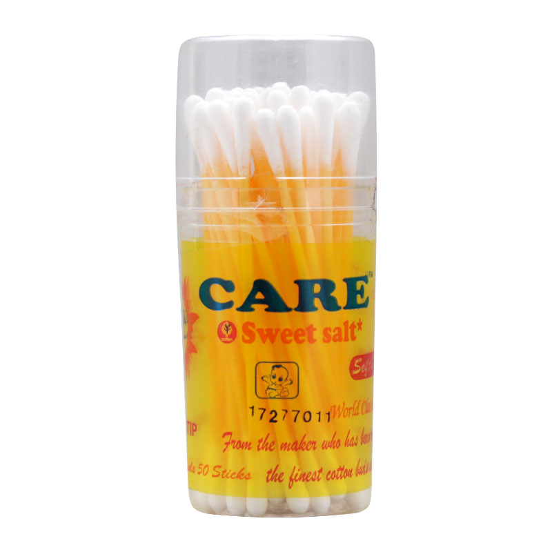 Care Sweetsalt Extra Fine Cotton Buds For Baby Pot 50s | Gogobli