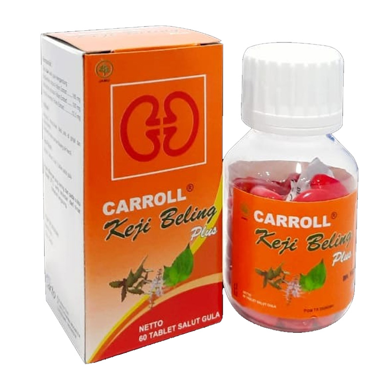 Carroll Keji Beling Plus 60 Tablet | Gogobli