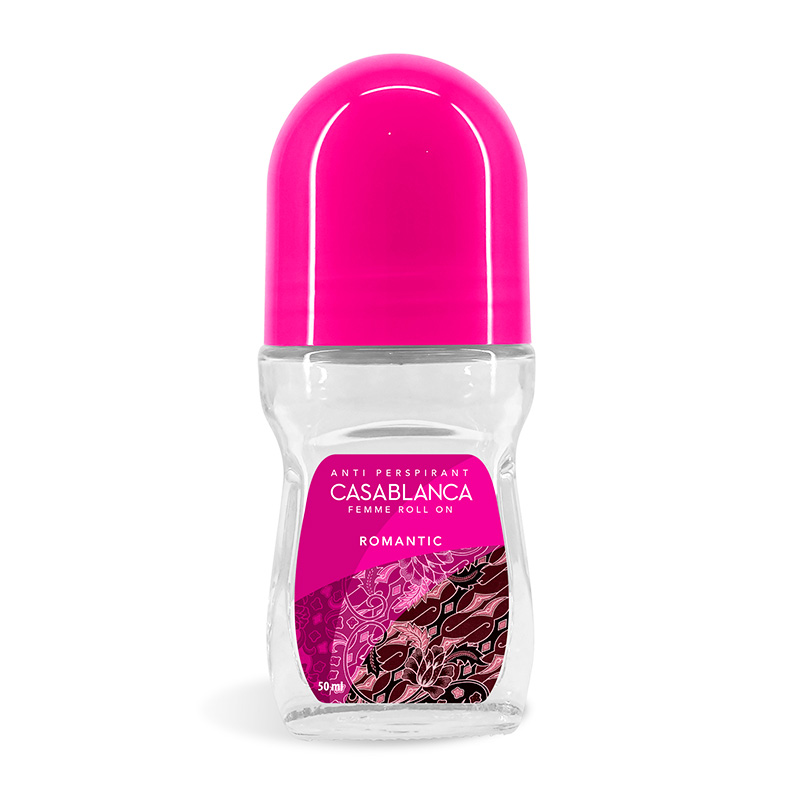 Jual Casablanca Deodorant Anti Perspirant Femme Roll On Romantic 50ml