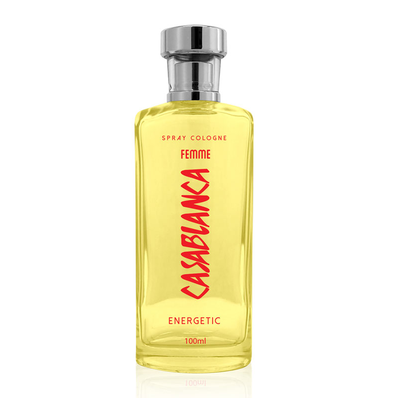 Casablanca Spray Cologne Glass Femme Yellow Energetic 100ml Gogobli