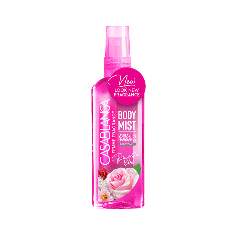 Casablanca Femme Body Mist Fragrance Romantic Bliss Pink 100ml | Gogobli