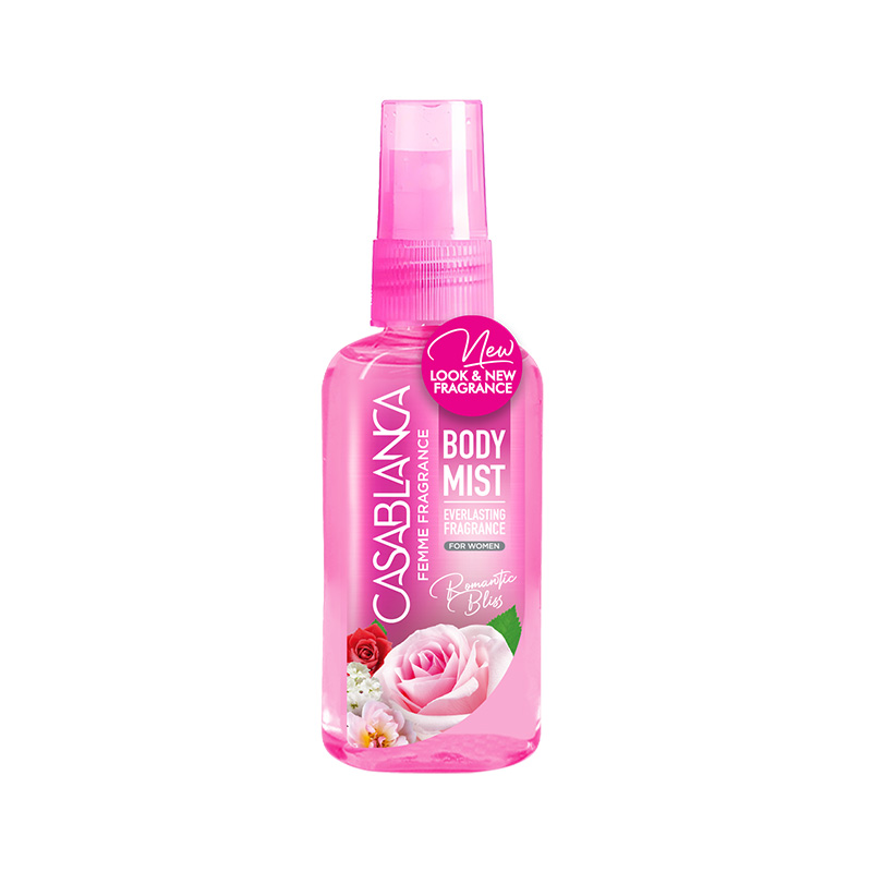 Casablanca Femme Body Mist Fragrance Romantic Bliss Pink 50ml | Gogobli