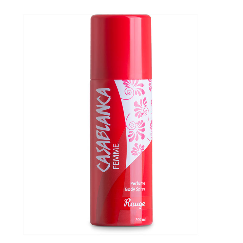 Casablanca Body Spray Red Rouge 200ml | Gogobli