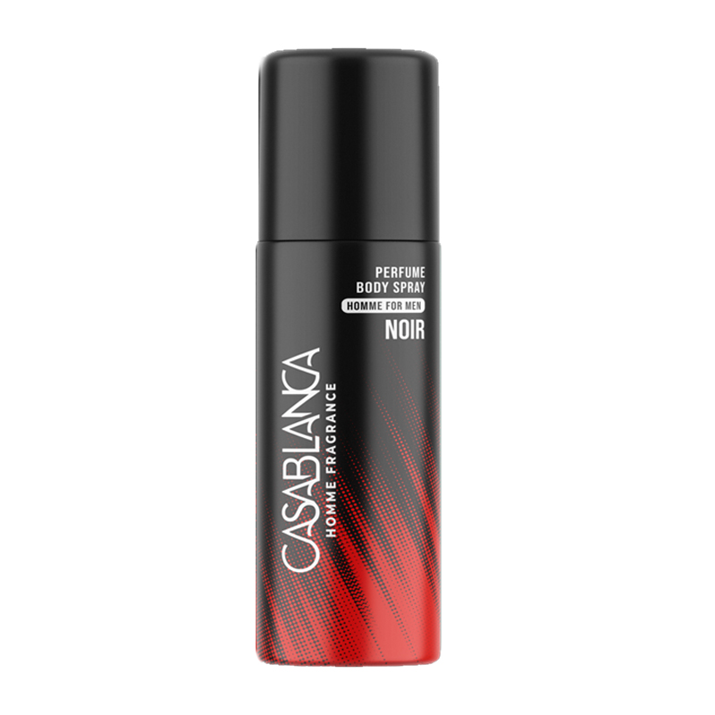 Casablanca Perfume  | Casablanca Body Spray Black Noir 200ml| gogobli