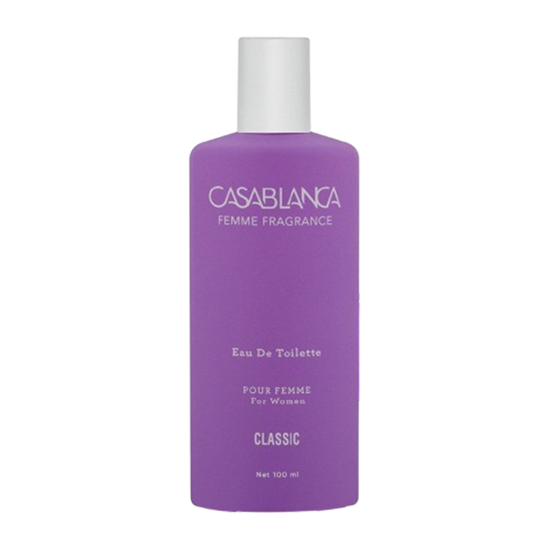 Casablanca Eau De Toilette Femme Violet Classic 100ml | Gogobli