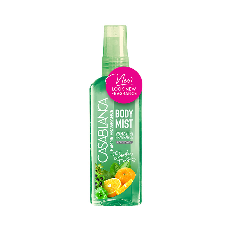 Casablanca Femme Body Mist Fragrance Fantasy Flowless Green 100ml | Gogobli