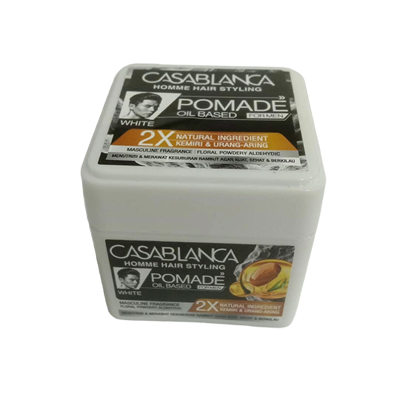 Casablanca Homme Pomade Oil Based White 50gr | Gogobli