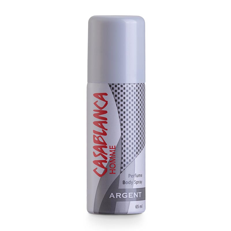 Casablanca Body Spray Silver Argent 65ml | Gogobli