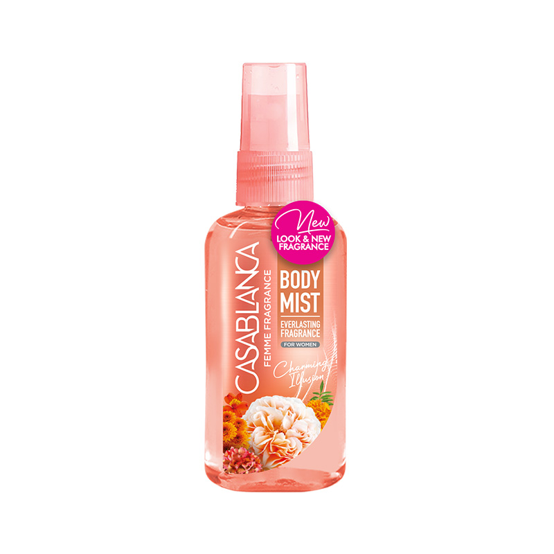 Casablanca Femme Body Mist Fragrance Illussion Charming Orange 50ml | Gogobli
