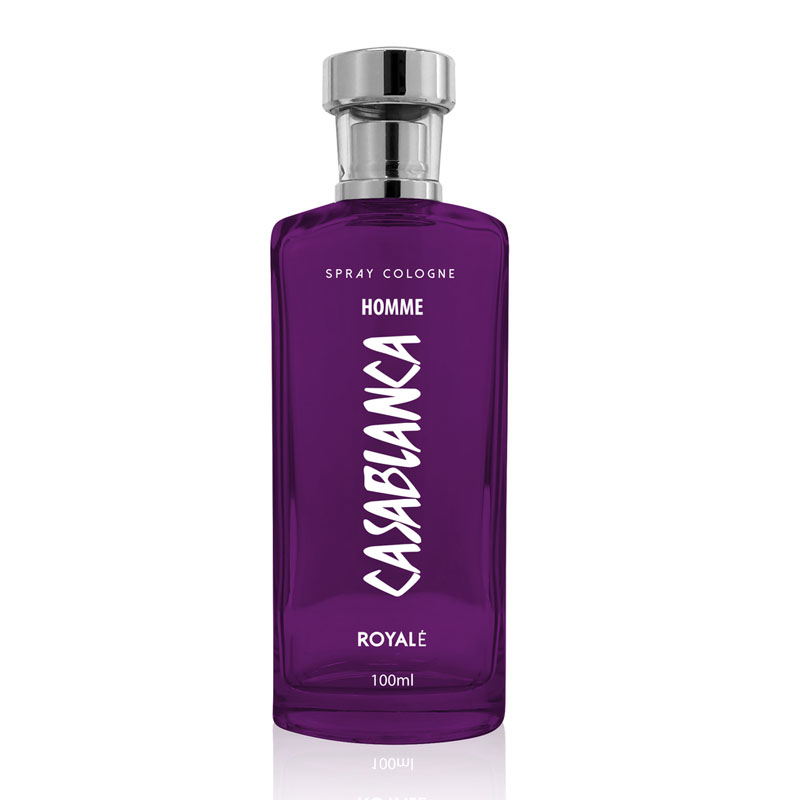 Casablanca Spray Cologne GLASS Homme Dark Violet Royale 100ml | Gogobli