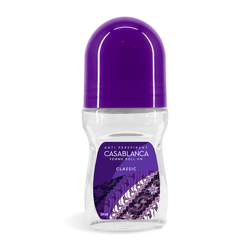 Casablanca Deodorant Anti Perspirant Femme Roll On Classic 50ml | Gogobli