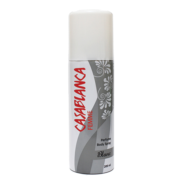 Casablanca Perfume  | Casablanca Body Spray White Blanc 200ml | gogobli