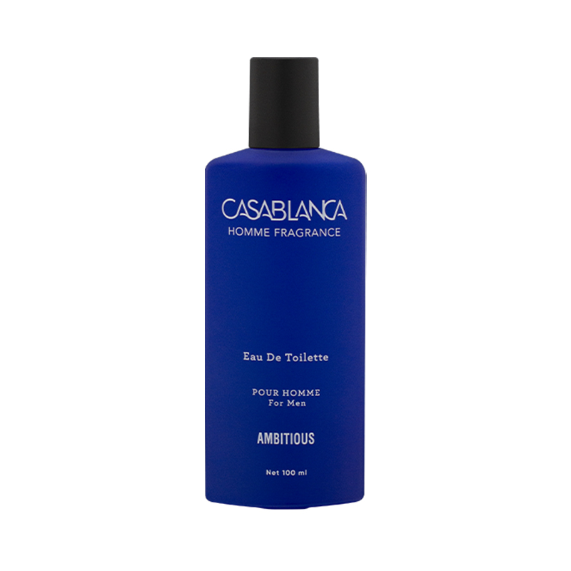 Casablanca Spray Cologne GLASS Homme Dark Blue Ambitious 100ml | Gogobli