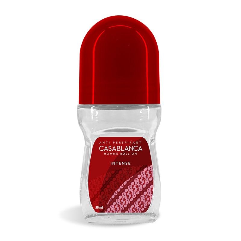 Casablanca Deodorant Anti Perspirant Homme Roll On Intense 50ml | Gogobli
