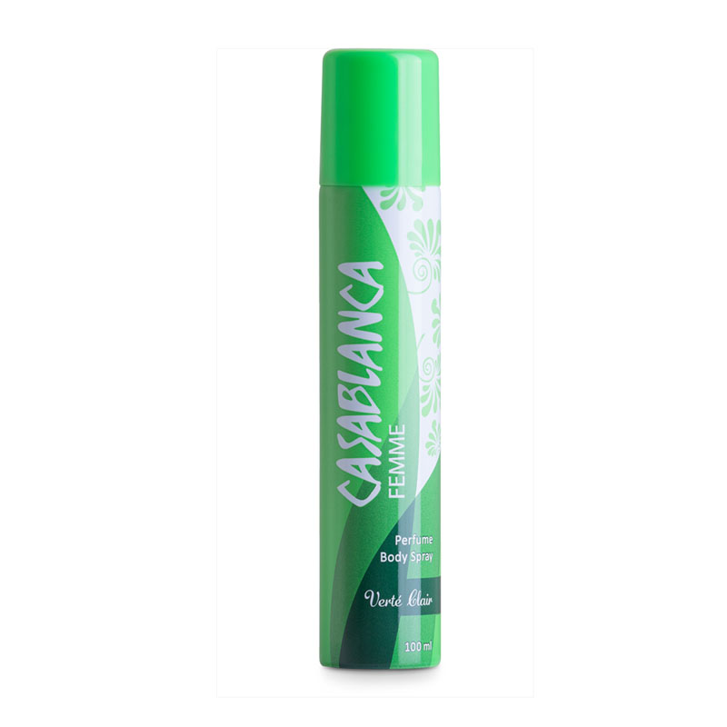 Casablanca Body Spray Light Green Verte Clair 100ml | Gogobli
