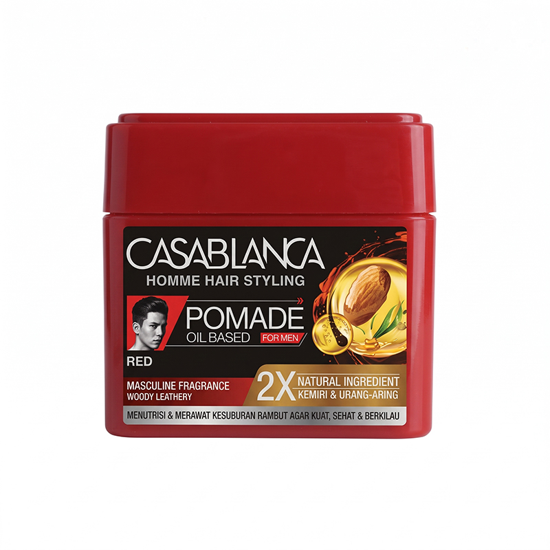 Casablanca Homme Pomade Oil Based Red 50gr | Gogobli