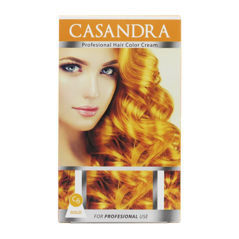 Casandra Hair Color Gold  C6 | Gogobli