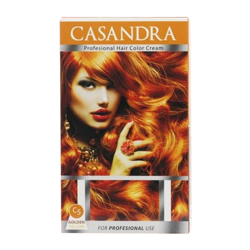 Casandra Hair Color Golden Yellow  C5 | Gogobli