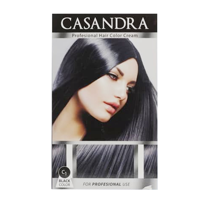 Casandra Hair Color Natural Black C1 | Gogobli