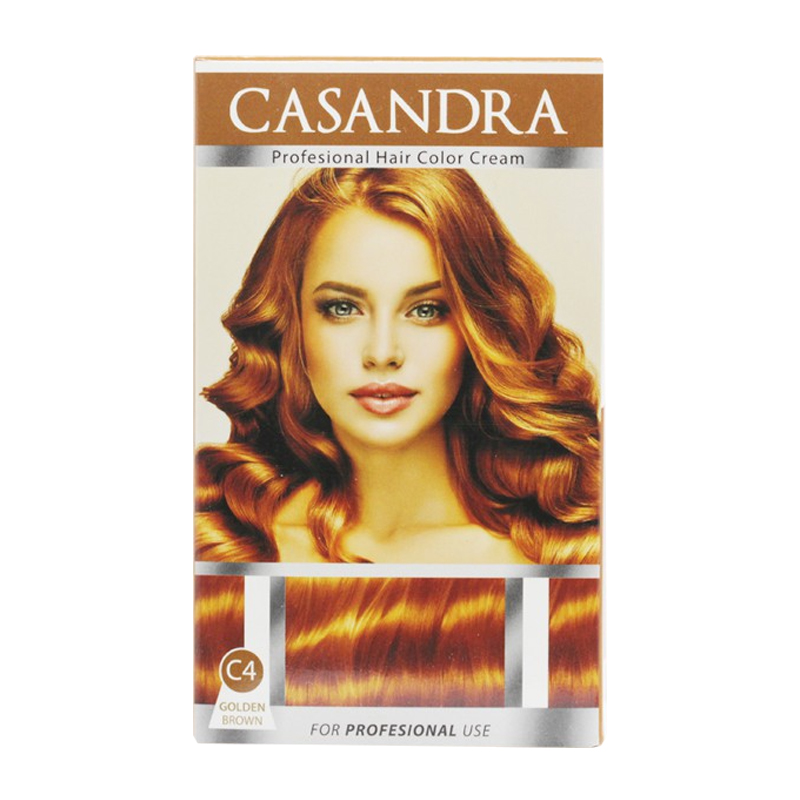 Casandra Hair Color Golden Brown C4 | Gogobli