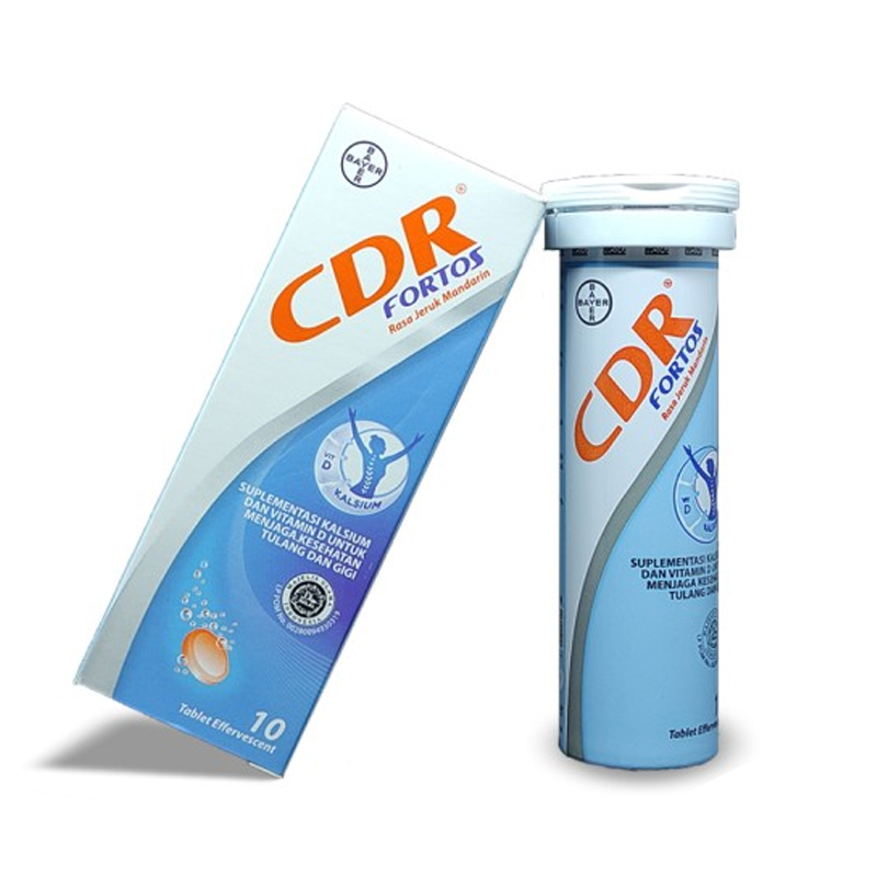 CDR Fortos Effervescent 10 Tab | Gogobli