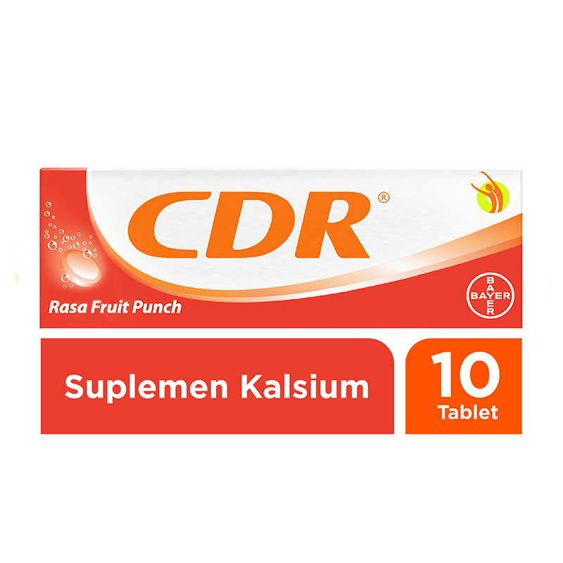 CDR Fruit Punch Effervescent 10 Tab | Gogobli