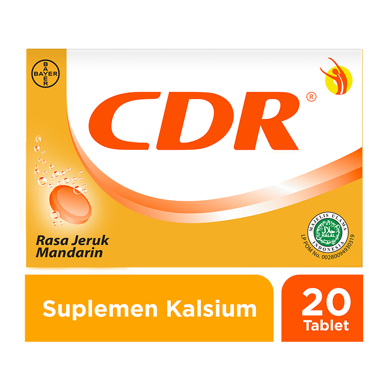 CDR Sweet Orange Effervescent 20 Tab | Gogobli