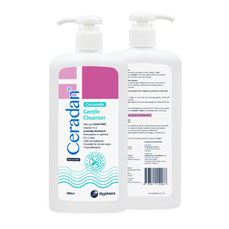 Ceradan Gentle Cleanser 280ml | Gogobli