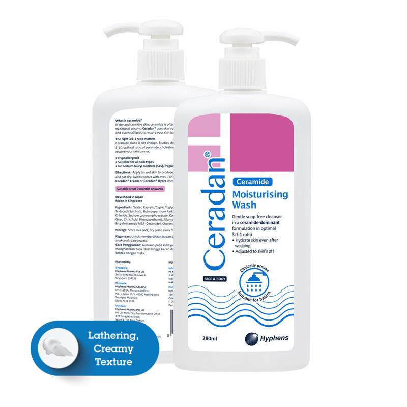 Ceradan Moisturising Body Wash 280ml | Gogobli