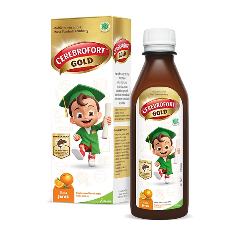 Cerebrofort Gold Orange 200ml | Gogobli