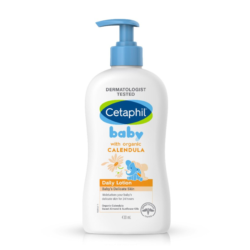 Cetaphil Baby Daily Lotion With Organic Calendula 400ml | Gogobli