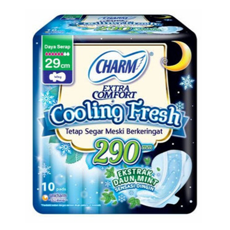 Charm Cooling Fresh Night Wing 29cm 10pcs | Gogobli