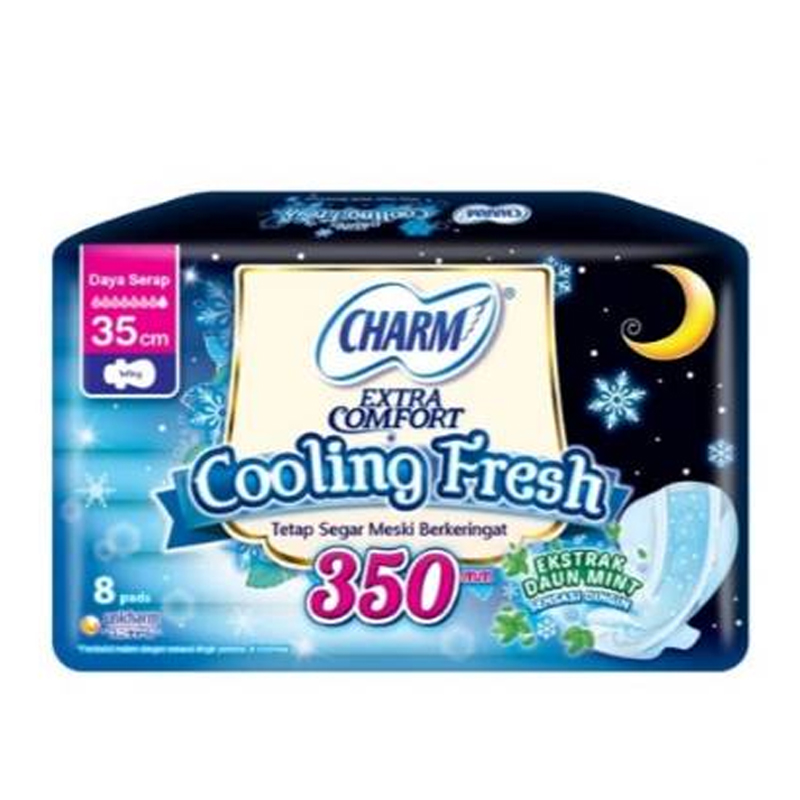 Charm Cooling Fresh Night Wing 35cm 8pcs | Gogobli