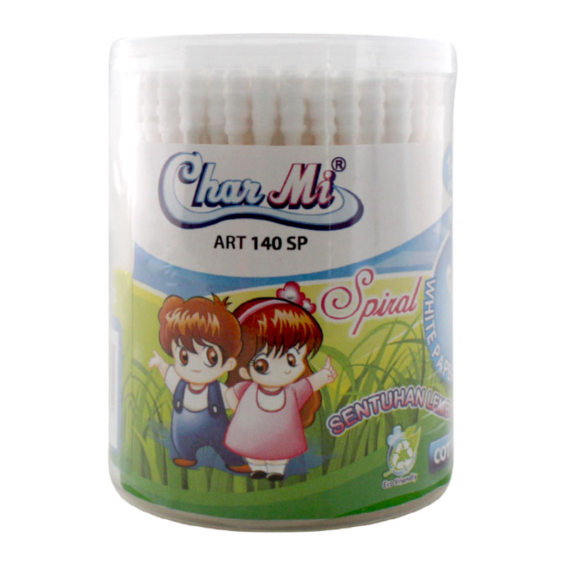 Charmi Cotton Buds ART-140SP Pot (140pcs) | Gogobli